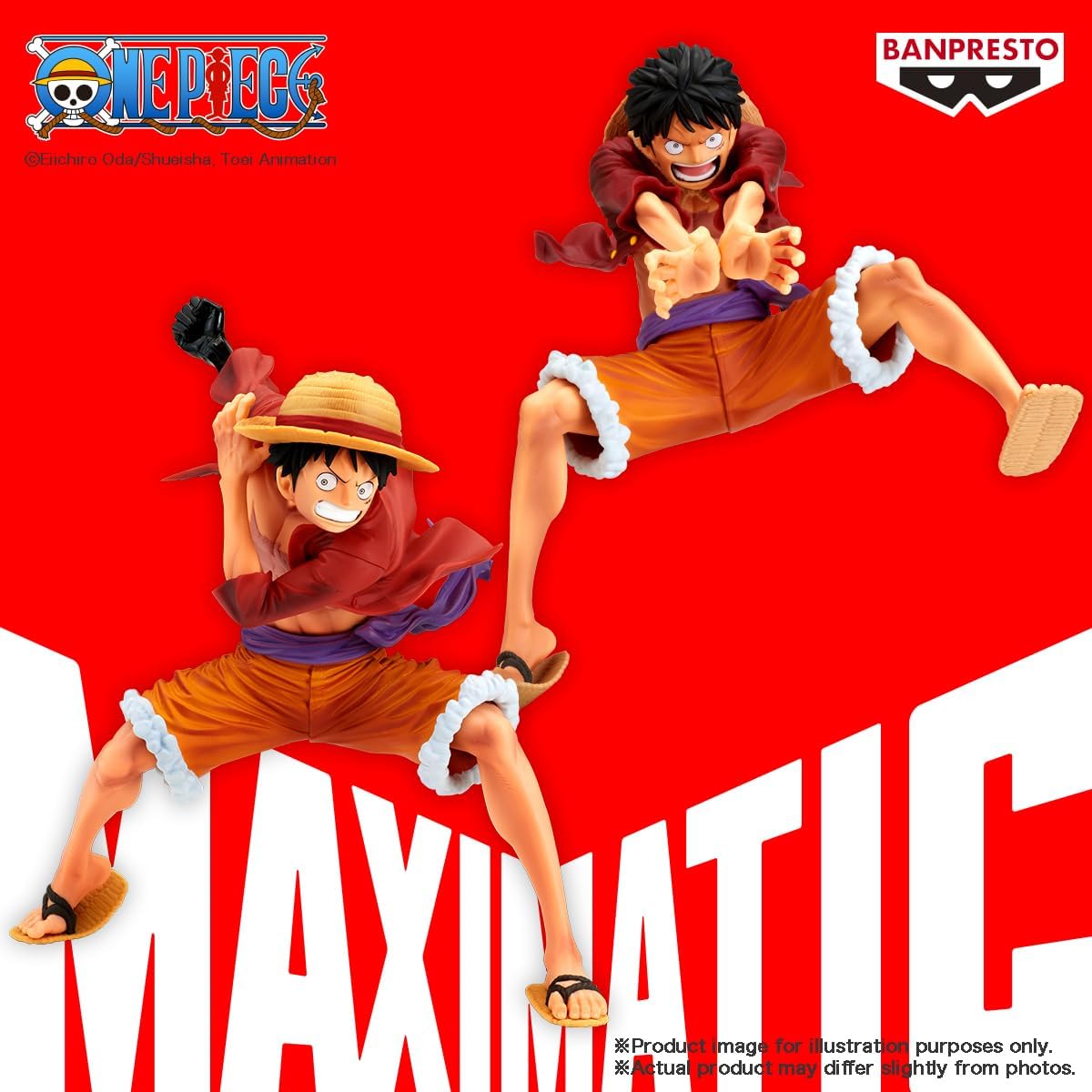 Banpresto BANDAI - Figur Figur - One Piece - Maximatic - Monkey D. Luffy - A - 21cm - BP29208P