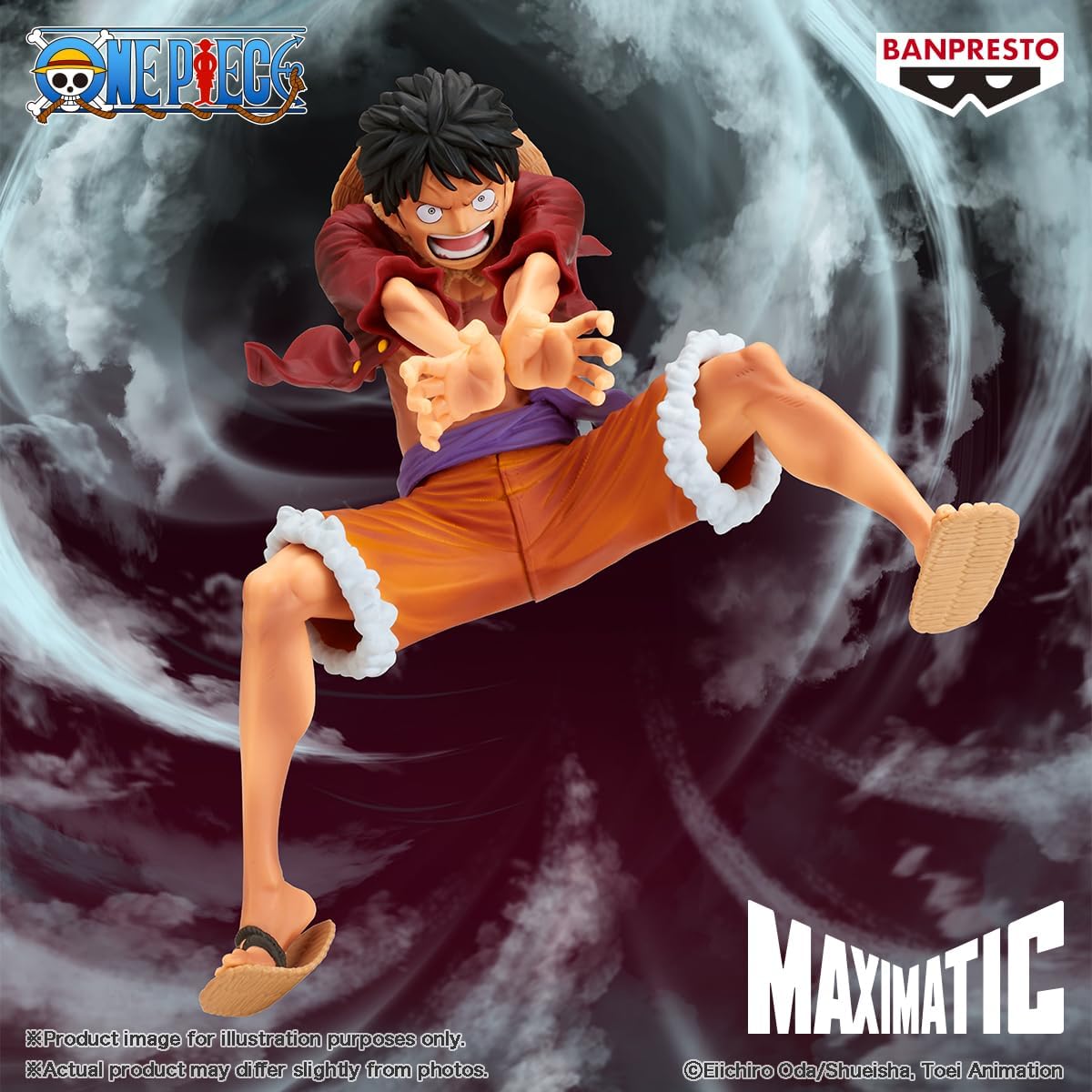 Banpresto Actiefiguur Monkey D Luffy I II Special One Piece - Maximatic (Verb) 21 cm - meerkleurig BP29209P - verzamelfiguur - optimaal voor anime-fans