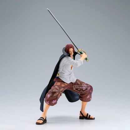 Banpresto Shanks One Piece Actionfigur, groß, 22 cm, Mehrfarbig, BP29210P, Sammelfigur, optimal für Anime-Fans One Piece