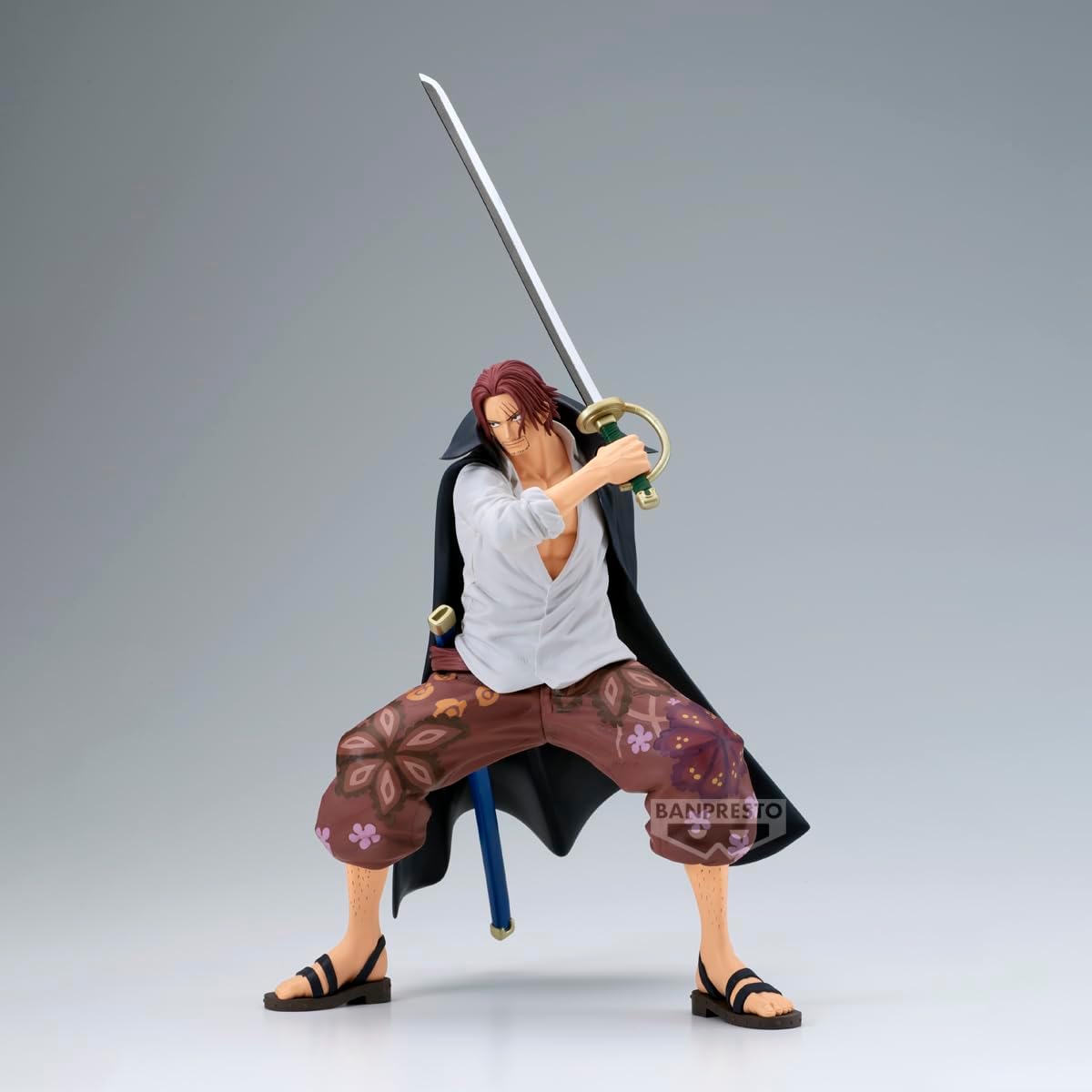 Banpresto Shanks One Piece Actionfigur, groß, 22 cm, Mehrfarbig, BP29210P, Sammelfigur, optimal für Anime-Fans One Piece
