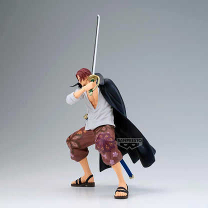 Banpresto Shanks One Piece Actionfigur, groß, 22 cm, Mehrfarbig, BP29210P, Sammelfigur, optimal für Anime-Fans One Piece