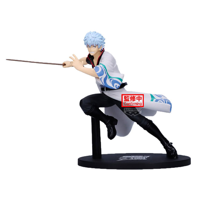 Banpresto Actionfigur Gintoki Sakata Gintama - Vibration Stars - 20th Anniversary Breite 17 cm - Mehrfarbig BP29413P - Sammelfigur - Optimal für Anime-Fans