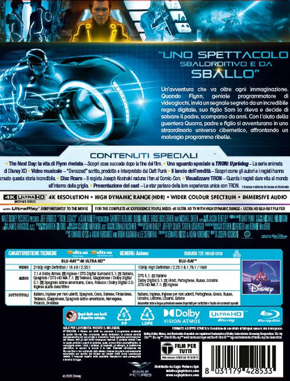 Tron: Legacy - 4K Steelbook (4K Uhd + Bd Hd)