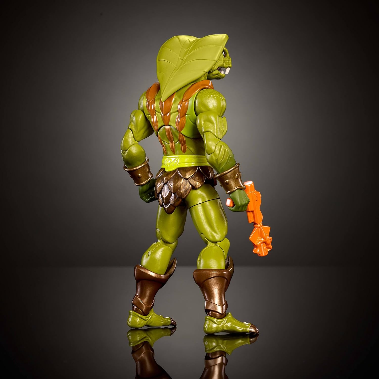Masters of the Universe Masterverse Action Figure, New Eternia Kobra Khan, 7 Inch MOTU Toy 30 Articulations, Camo Khan Alt Look with Accessories, JBP86