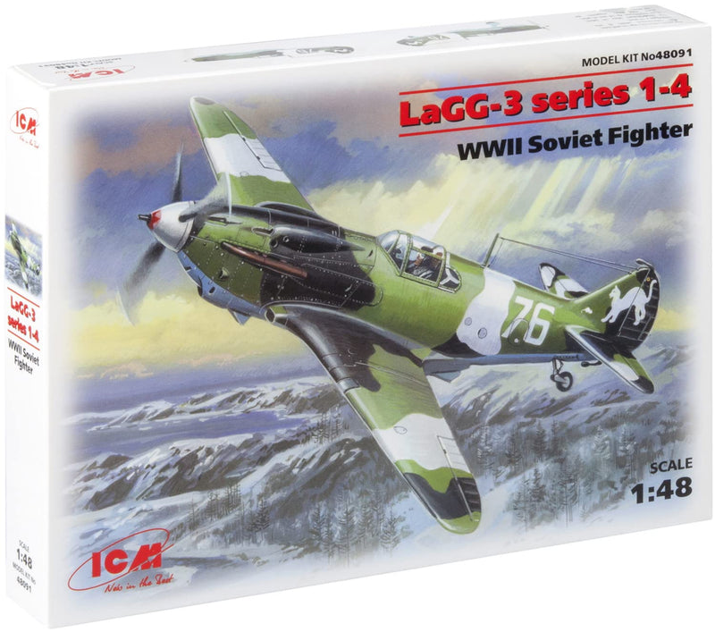ICM 1:48 - LaGG-3 series 1-4, WWII Soviet Fighter