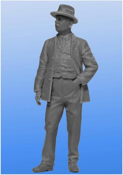 ICM ICM24003 1:24-Henry Ford & Co 3 Figures (Car not included