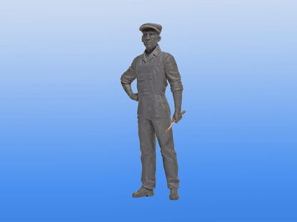 ICM ICM24003 1:24-Henry Ford & Co 3 Figures (Car not included