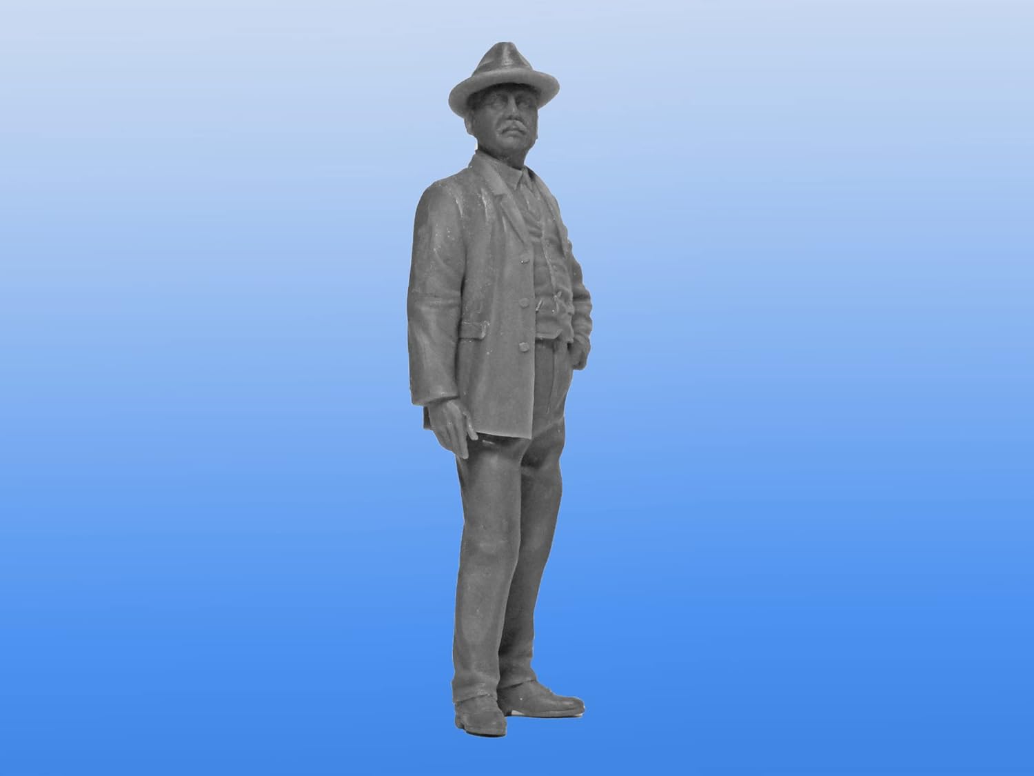 ICM ICM24003 1:24-Henry Ford & Co 3 Figures (Car not included