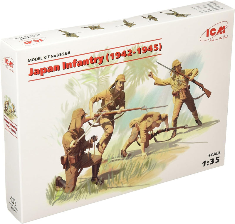 ICM 1:35 - Japan Infantry (1942-1945) 4 Figs
