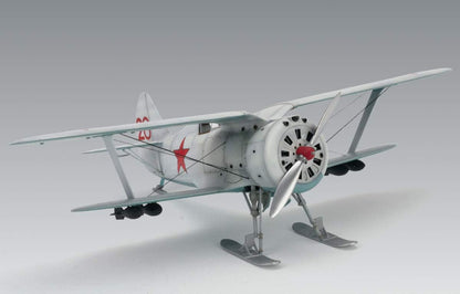 ICM 48096 1/48 WWII Soviet Biplane Fighter I -153 Plastic Model Kit