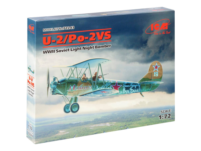 ICM 1:72 - U-2/Po-2VS, WWII Soviet Night Bomber