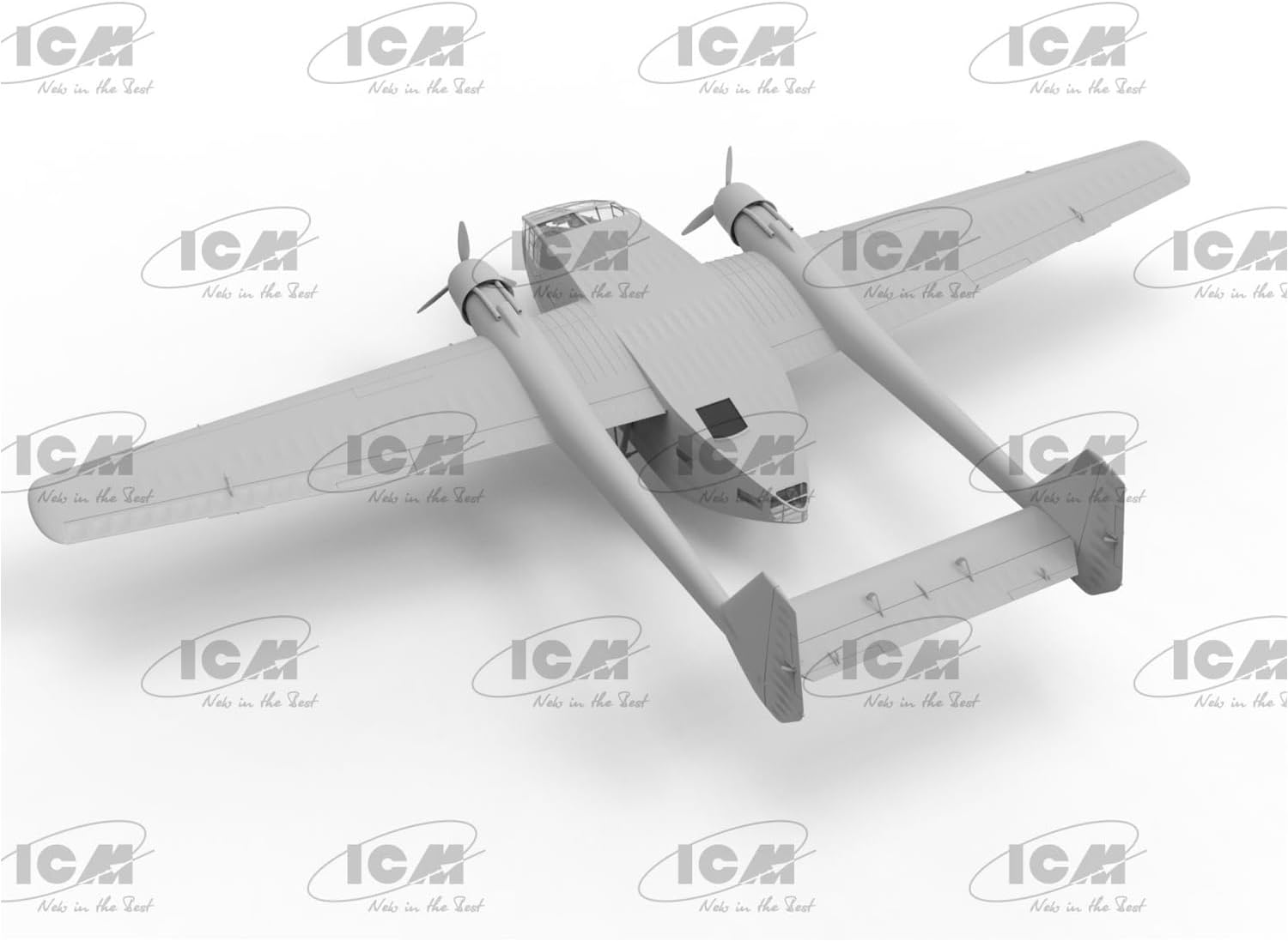 ICM 1:48 - Gotha Go 244B-2 WWII German Transport Aircraft