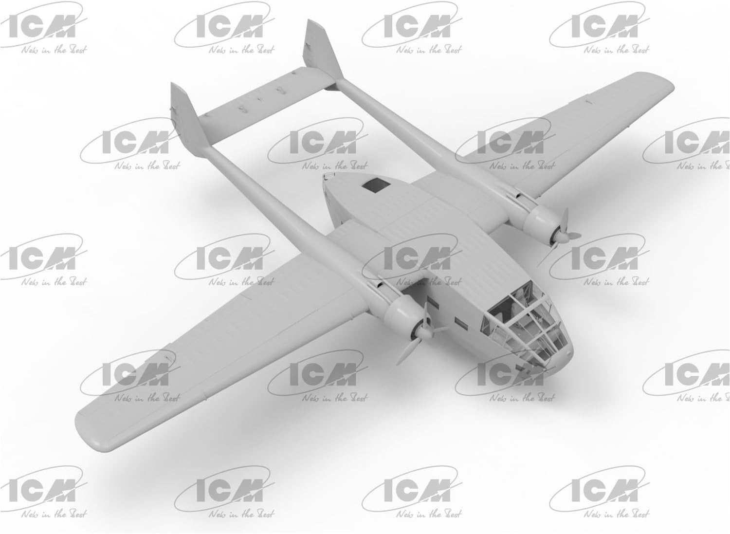 ICM 1:48 - Gotha Go 244B-2 WWII German Transport Aircraft