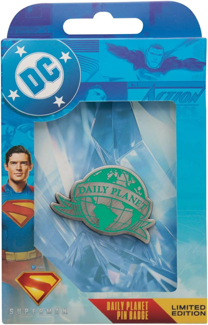 Superman 2025 Daily Planet Pin Badge – Limited Edition DC Collectible – Official Superman Metal Pin for Fans, Comic Book Collectors & Superhero Memorabilia Lovers