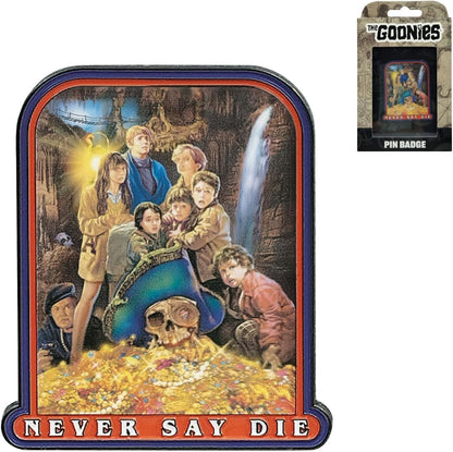 Spilla in edizione limitata "The Goonies 40th Anniversary Never Say Die"