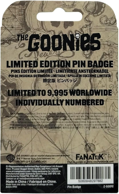 Spilla in edizione limitata "The Goonies 40th Anniversary Never Say Die"