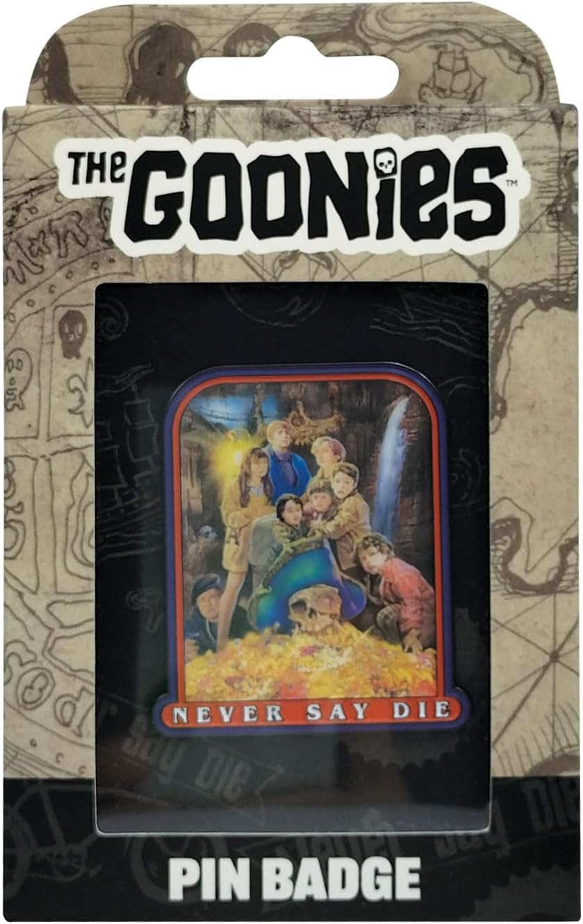 Spilla in edizione limitata "The Goonies 40th Anniversary Never Say Die"