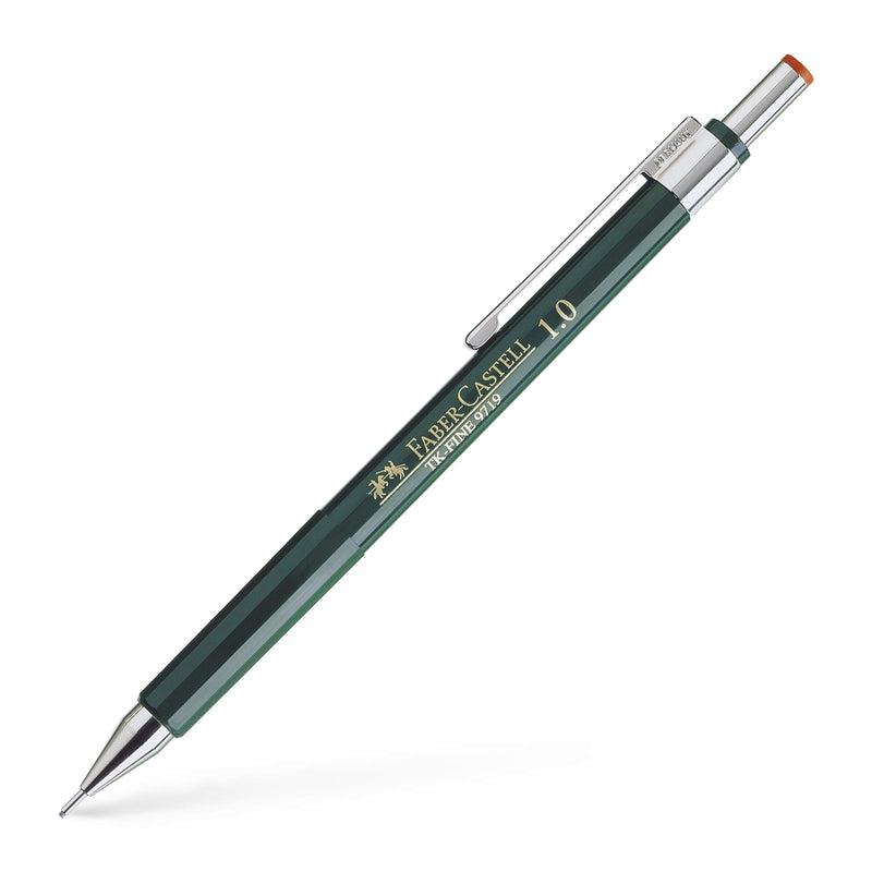 Faber-Castell Miscellaneous Tk-Fine 9719 Mechanical Pencil, 1.0mmBlack, 1.0mm, For Art, Craft, Drawing, Sketching, Home, School, University, Colouring