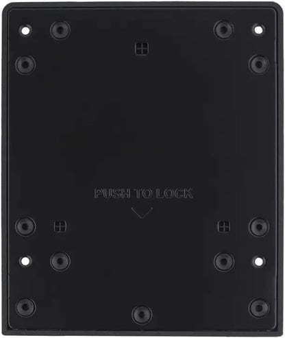 ASUS MKT03, Kit di Montaggio per Monitor e Mini PC, Pensato per Montare un Mini PC sul Monitor, Compatibile con VESA 100 x 100 mm, Nero