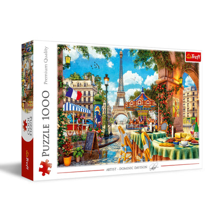 Trefl 10622 Pariser Morgen 1000 pieces, premium quality, for adults and children aged 12 and over Jigsaw Puzzle, Parisian Morning