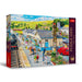 Trefl Railway Station Steam Train - 1000 Piece Jigsaw Puzzles for Adults & Children Aged 12+ - Tea Time Village Rail Station Trains Puzzle