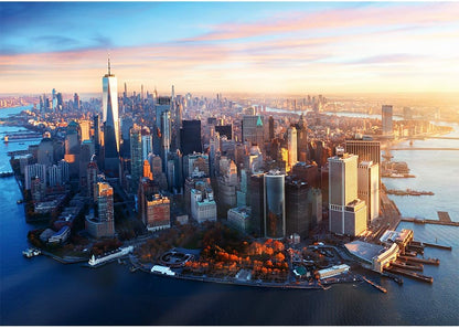 Trefl Premium Plus Quality Photo Odyssey Puzzle: Manhattan, New York-1000 Pieces, Unique Photos, Perfectly Matching Tiles, for Adults and Children from 12 Years, Multicoloured, 10828