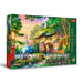 Trefl Premium Plus Quality Tea Time Puzzle - Cottage Stoney Lane - 1000 Pieces, Series of Painted Nostalgic Images, Perfectly Matching Tiles, for Adults and Children from 12 Years