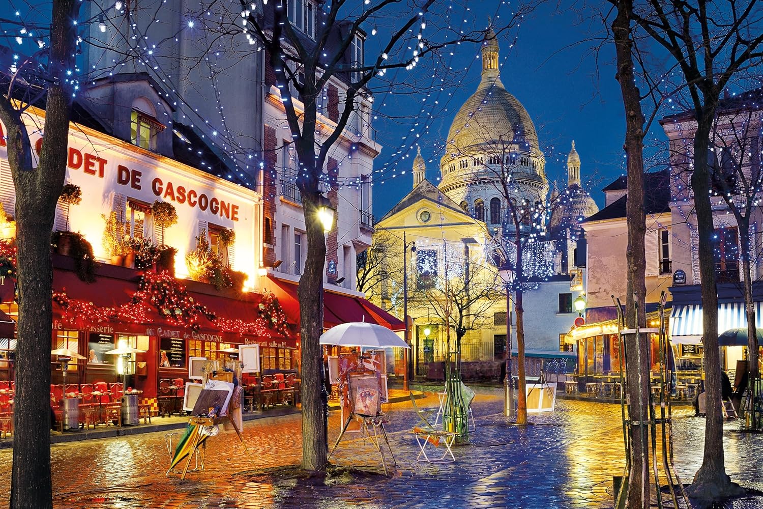Clementoni Puzzel - Pars-Montmartre 1500 Stukjes - Puzzel Voor Volwassenen 14-99 Jaar, Gemaakt In Italië 31709