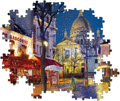 Clementoni Puzzel - Pars-Montmartre 1500 Stukjes - Puzzel Voor Volwassenen 14-99 Jaar, Gemaakt In Italië 31709