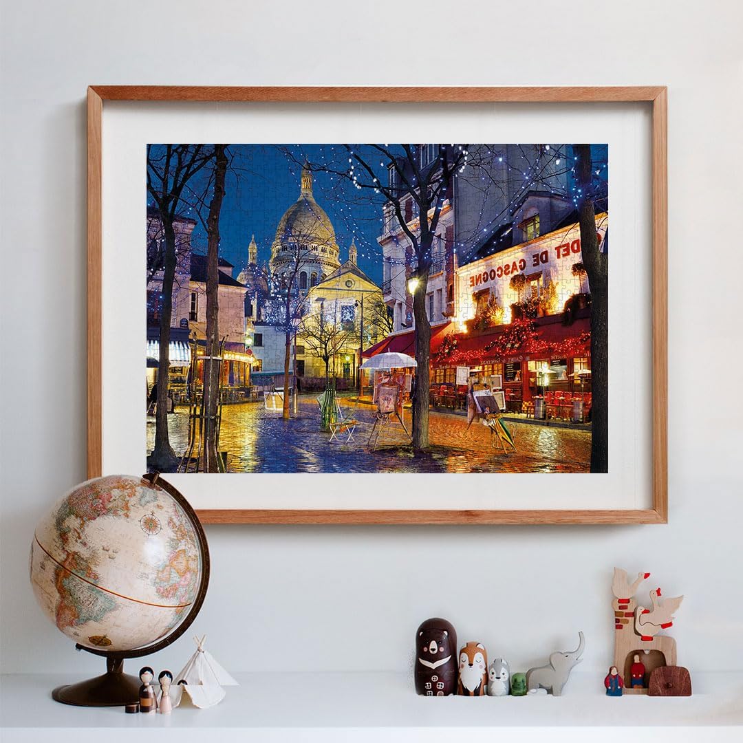 Clementoni Puzzel - Pars-Montmartre 1500 Stukjes - Puzzel Voor Volwassenen 14-99 Jaar, Gemaakt In Italië 31709