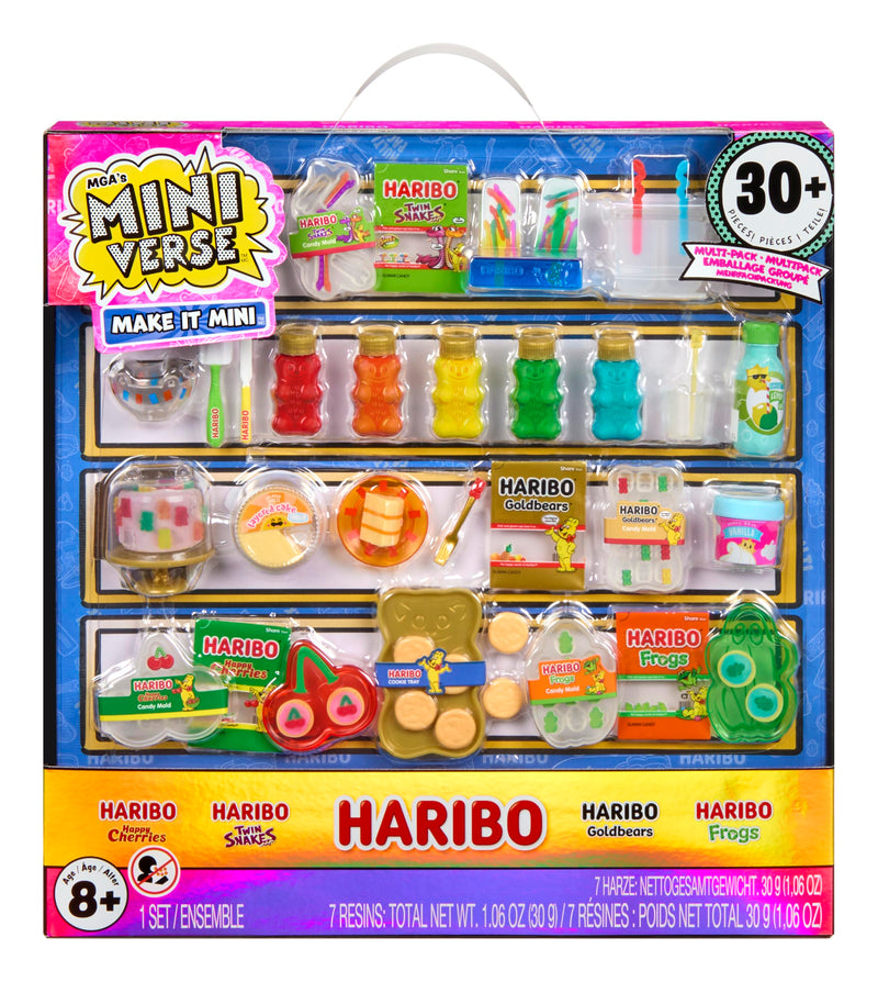 MGA’s Miniverse Make It Mini Haribo Multipack – Mini Collectables, DIY Resin Play, Replica Candy, Mix & Match Creations, NOT Edible – For Collectors, Ages 8+ Years