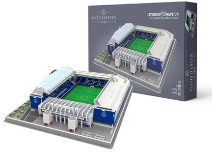 Pro-Lion 3D Jigsaw Puzzle of Goodison Park - 112 Pieces | Home of Everton Football Club | English Premier League FC Football Gifts for Age 7+