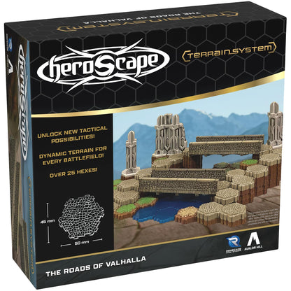 Renegade Game Studios - Heroscape Roads of Valhalla Terrain Expansion - Add on Content for The Heroscape Miniatures Game - Battle Box or Master Set is Required to Play
