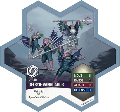 Renegade | Heroscape: Age Of Annihilation Krakenling & Gelryie Vanguards | Espansione Army | 2-4 Giocatori | 30-90 Minuti