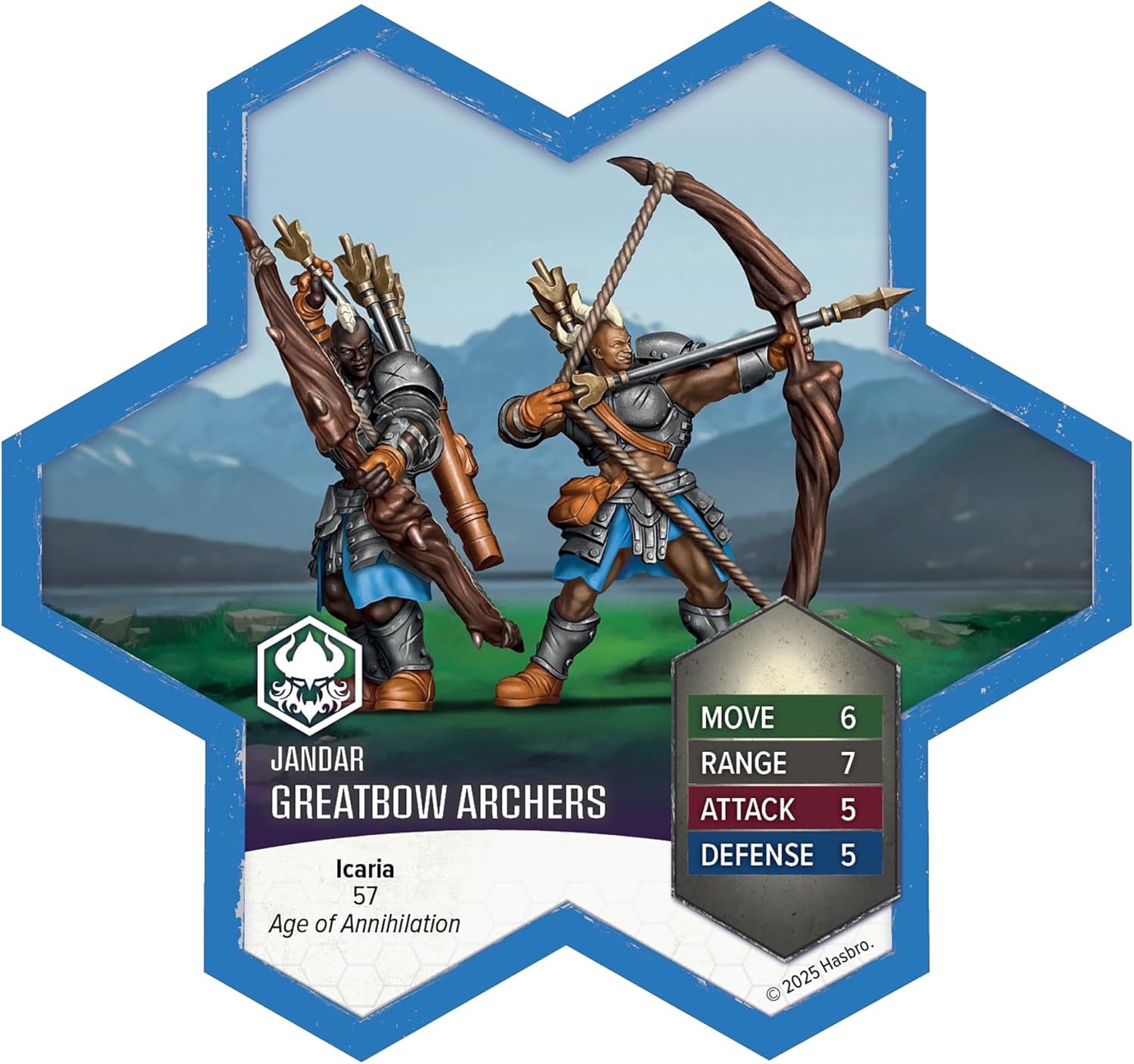 Renegade Game Studios - Heroscape Greatbow Archers and Scions of Icaria Army Expansion - Add on Content for The Heroscape Miniatures Game - Battle Box or Master Set is Required to Play