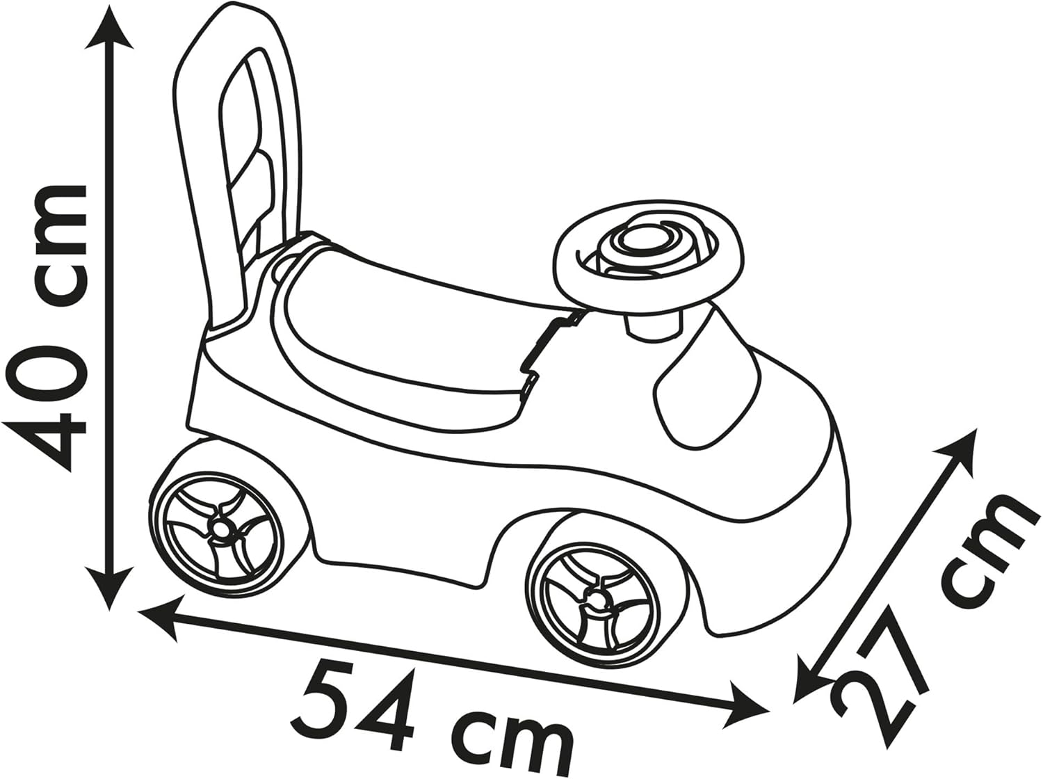 Smoby - Smoby Loopauto Disney Prinses