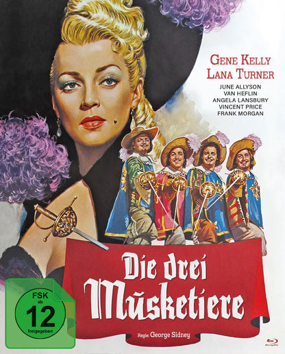 Die drei Musketiere (Digipack, Blu-ray+DVD