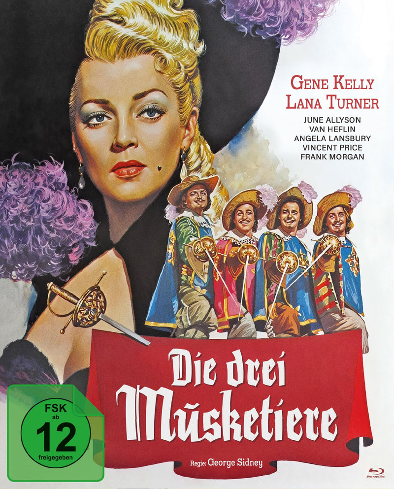 Die drei Musketiere (Digipack, Blu-ray+DVD