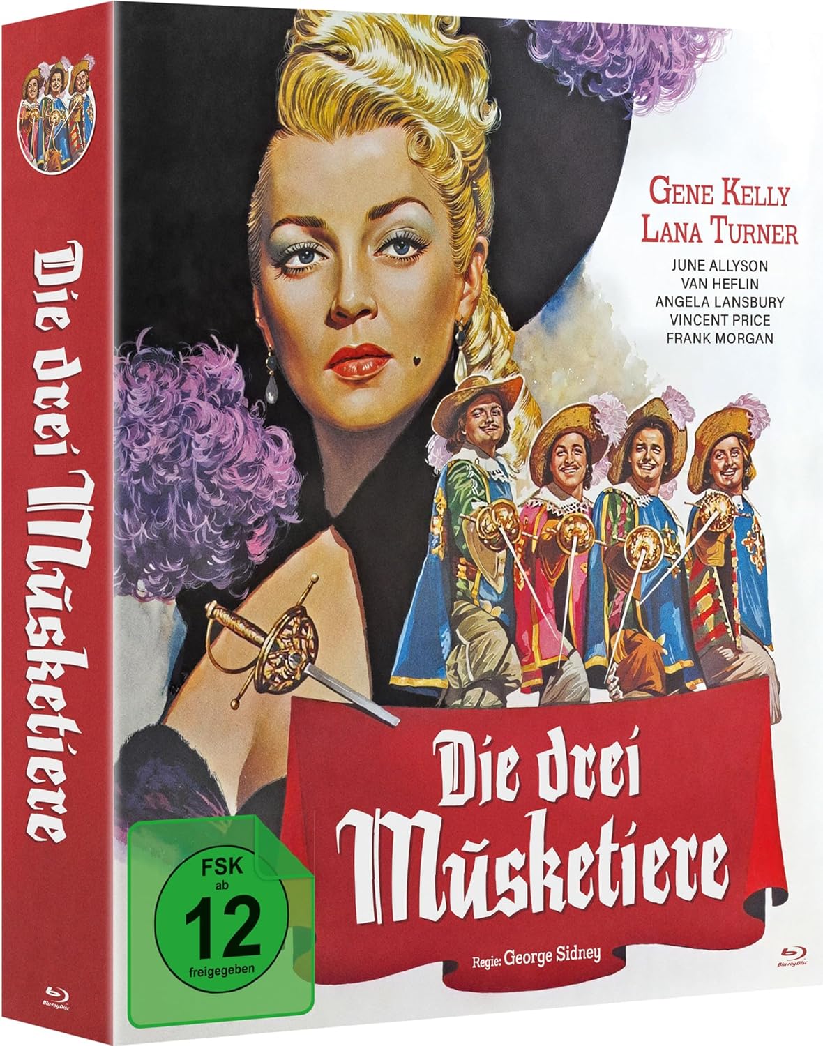Die drei Musketiere (Digipack, Blu-ray+DVD