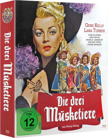 Die drei Musketiere (Digipack, Blu-ray+DVD