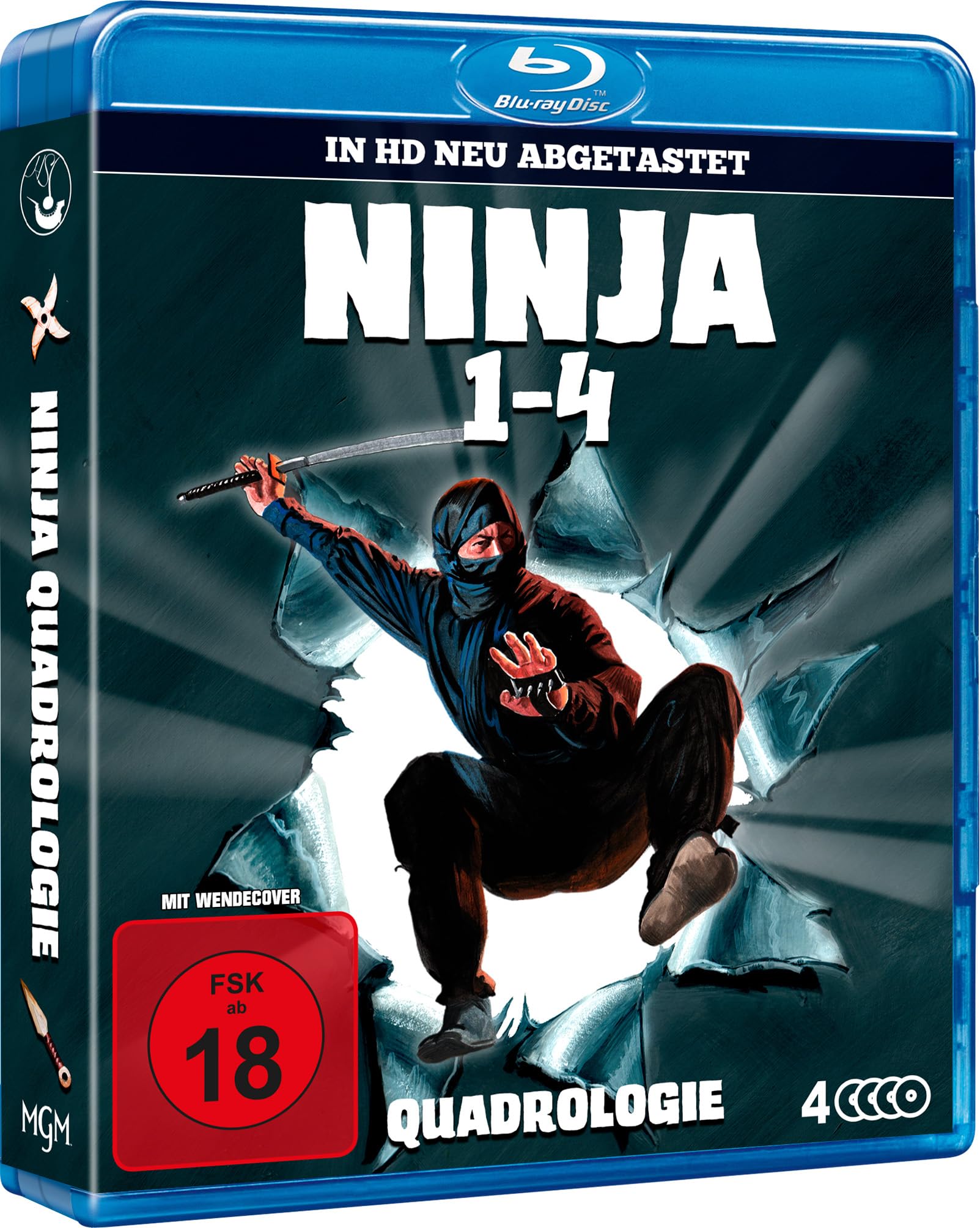 NINJA 1-4 QUADROLOGIE BOX-EDITION