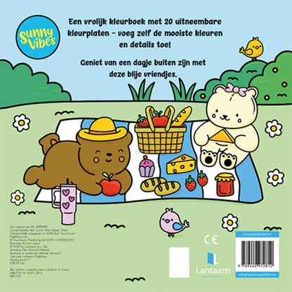 Sunny vibes - Happy street: Lief en vrolijk kleuren