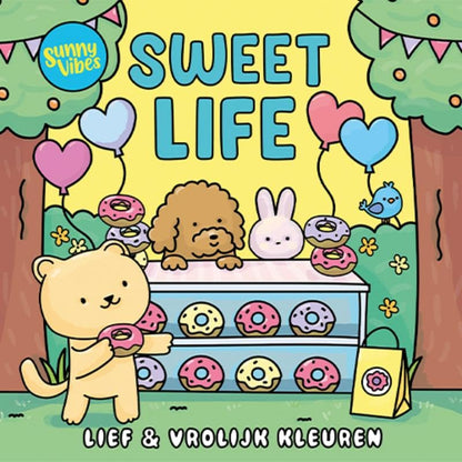 Sunny vibes - Sweet life: Lief en vrolijk kleuren