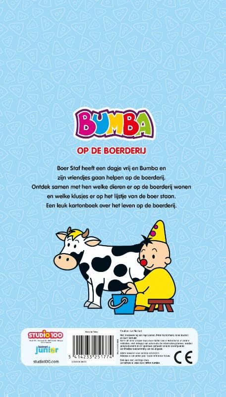 Studio 100 - Bumba Kartonboek - Op de boerderij