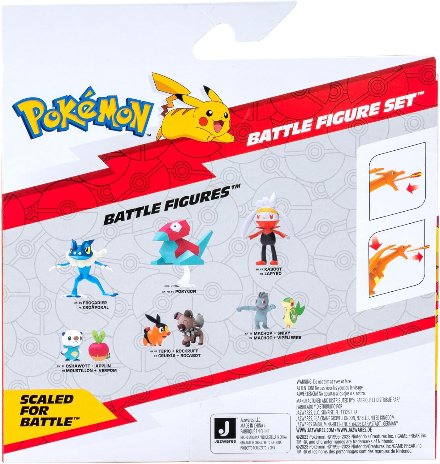 Pokémon - Figure Set 2 Pk Charizard And Pikachu (Pkw3459)