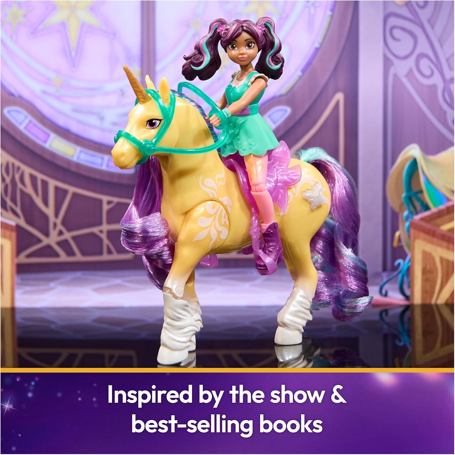 Unicorn Academy - Doll Ava & Plant Magic Leaf (6072482)