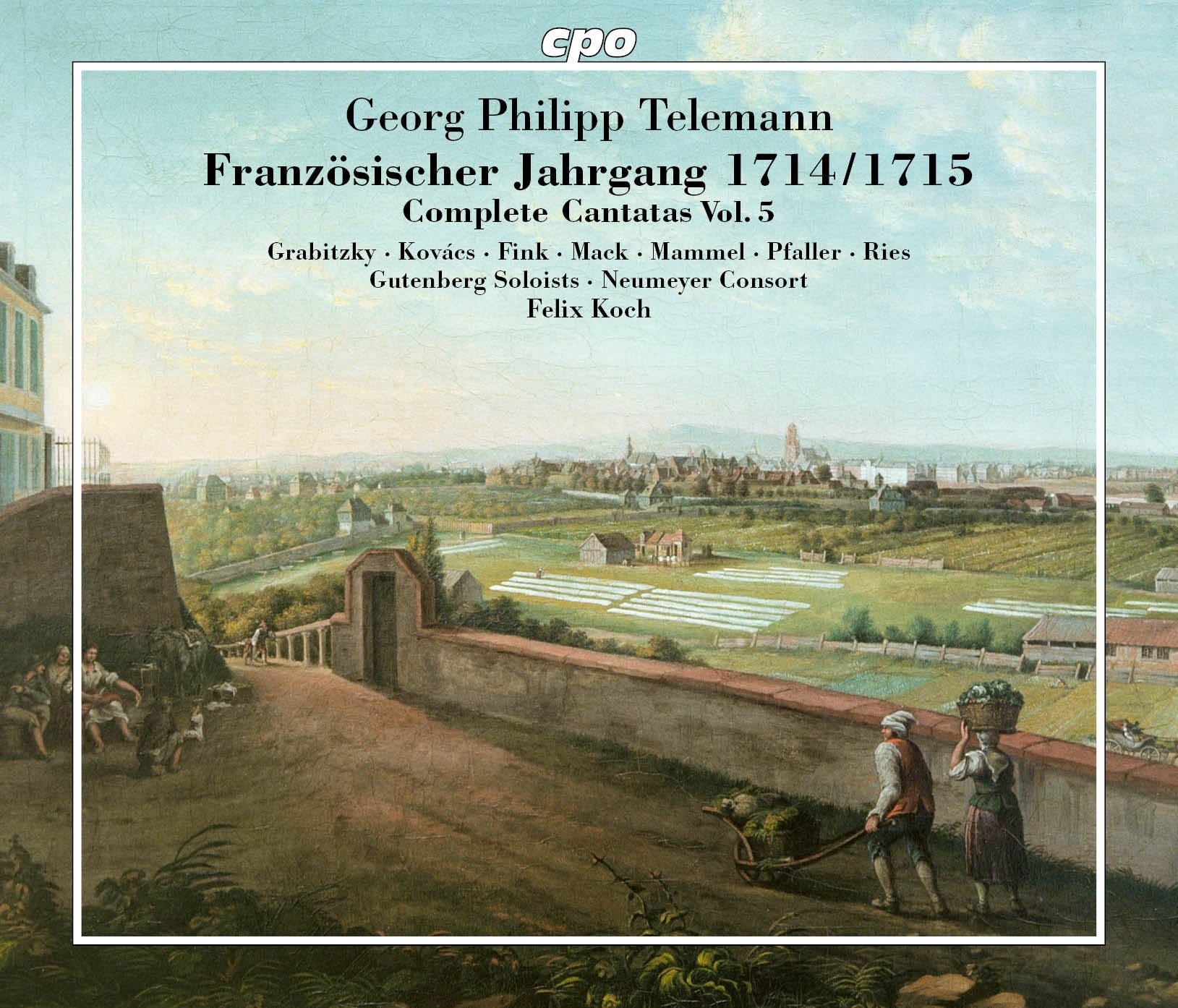 Georg Philipp Telemann: Französischer Jahrgang 1714/1715: Complete Cantatas - Volume 5