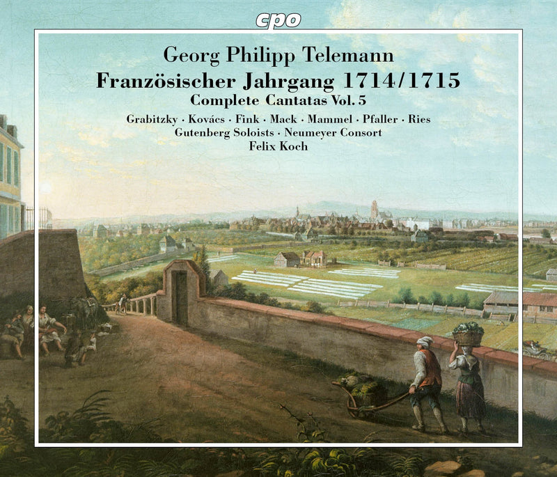 Georg Philipp Telemann: Französischer Jahrgang 1714/1715: Complete Cantatas - Volume 5