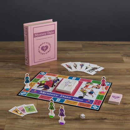 Mystery Date Vintage Bookshelf Edition, 2-4 Players, Ages 8 and Up