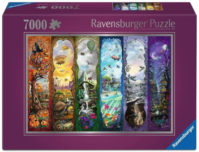 Ravensburger Puzzle 12001422 - The Six Portals - 7000 Teile Puzzle für Puzzle-Profis und Fantasy-Fans ab 14 Jahren